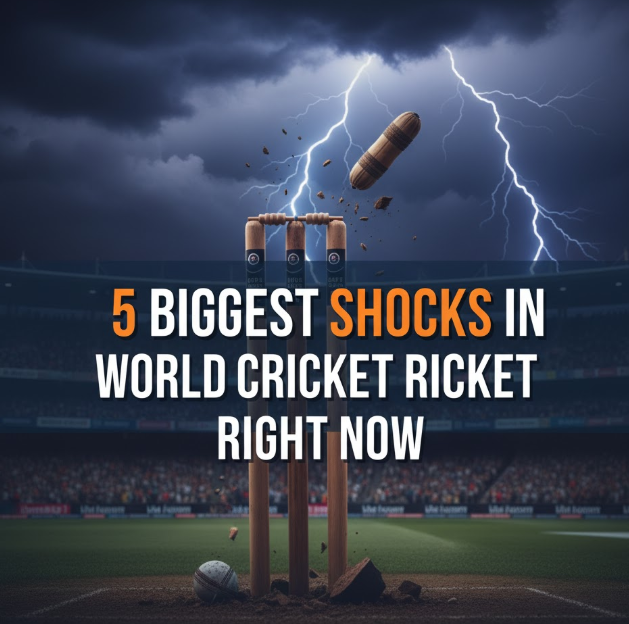5 Biggest Shocks in World Cricket Right Now