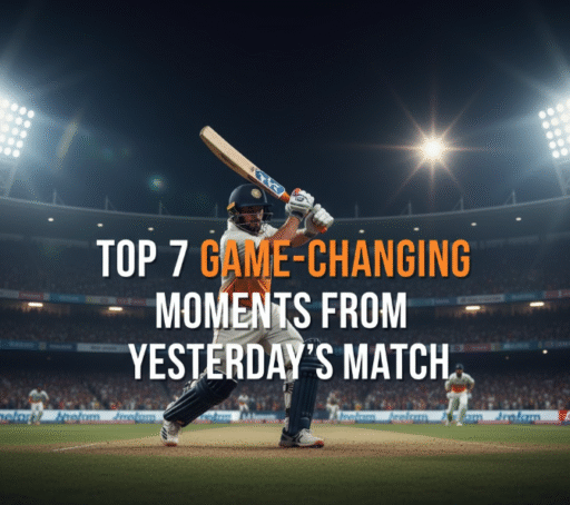 Top 7 Game-Changing Moments from Yesterday’s Match
