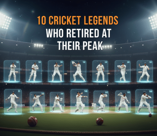 10 Cricket Legends Who Retired at Their Peak