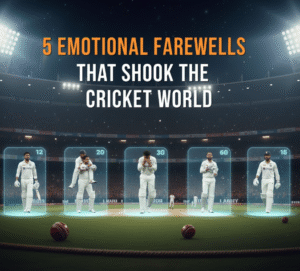 5 Emotional Farewells That Shook the Cricket World