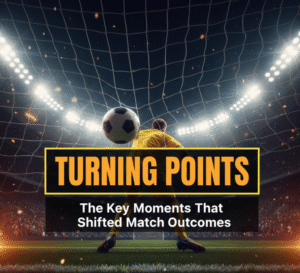 Turning Points: The Key Moments That Shifted Match Outcomes