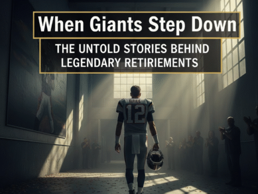 When Giants Step Down: The Untold Stories Behind Legendary Retirements